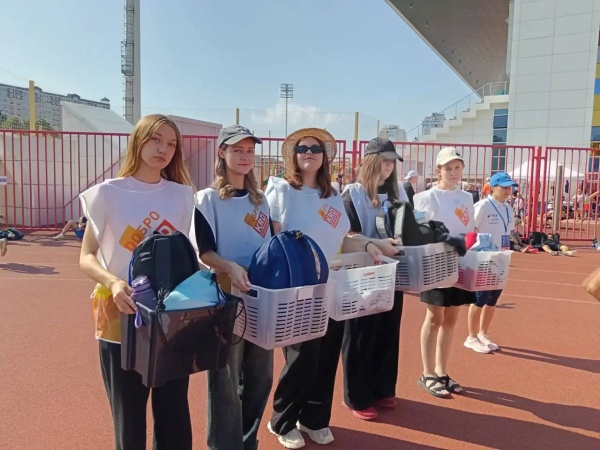 Помощь волонтёров муниципального штаба #МЫВМЕСТЕ в проведении Первенства России по лёгкой атлетике 